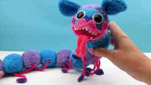 Пи Джей Мопс игрушка с открытым ртом и розовым языком